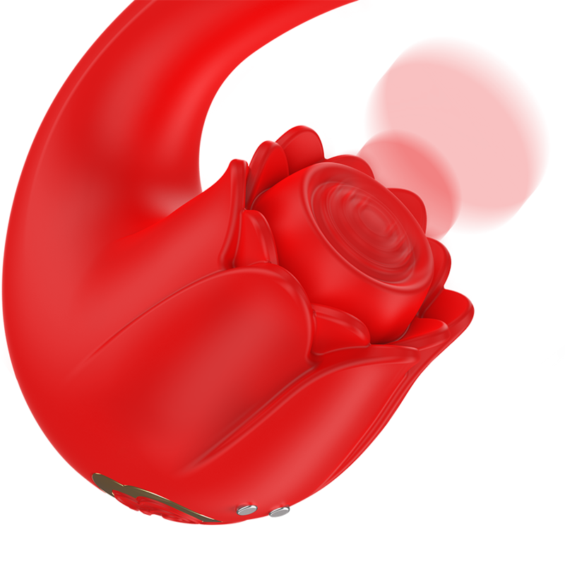 MIA - SELENA ESTIMULADOR VIBRATING + TAPPING ROJO - Imagen 6
