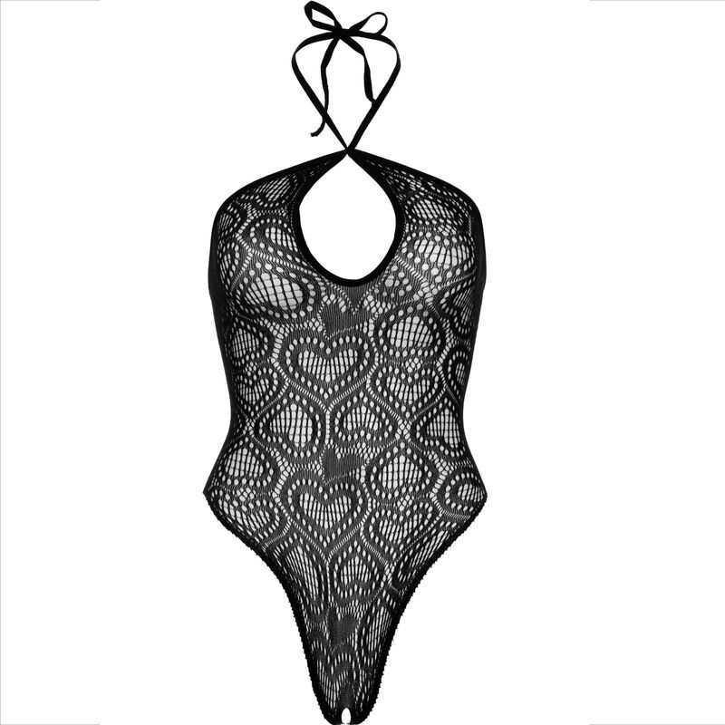 LEG AVENUE - BODY CUELLO HALTER SIN COTURAS NEGRO - Imagen 2