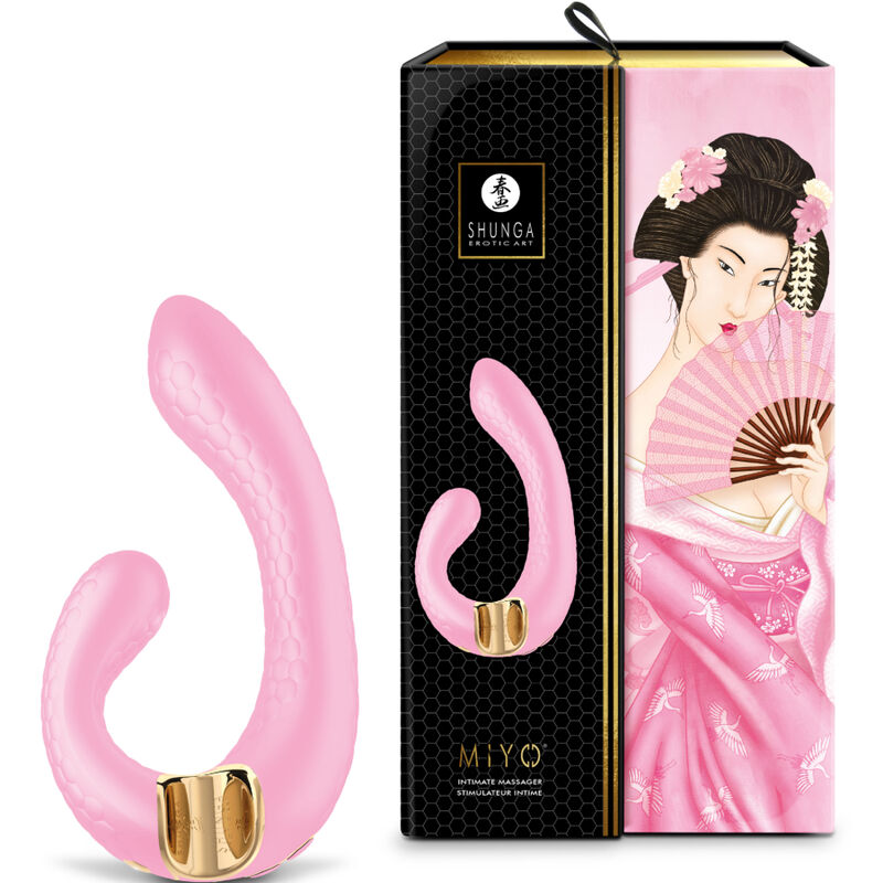 SHUNGA - MIYO MASAJEADOR INTIMO ROSA - Imagen 4