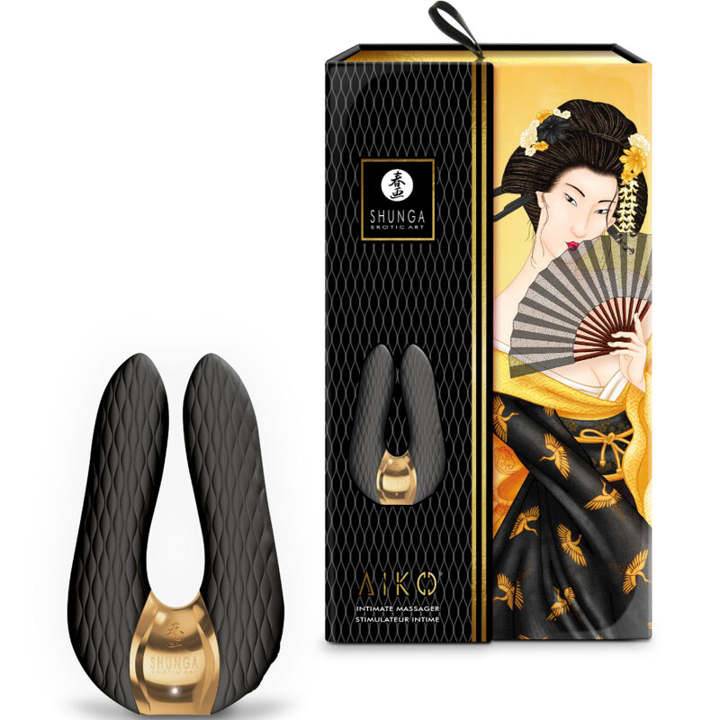 SHUNGA - AIKO MASAJEADOR INTIMO NEGRO - Imagen 2