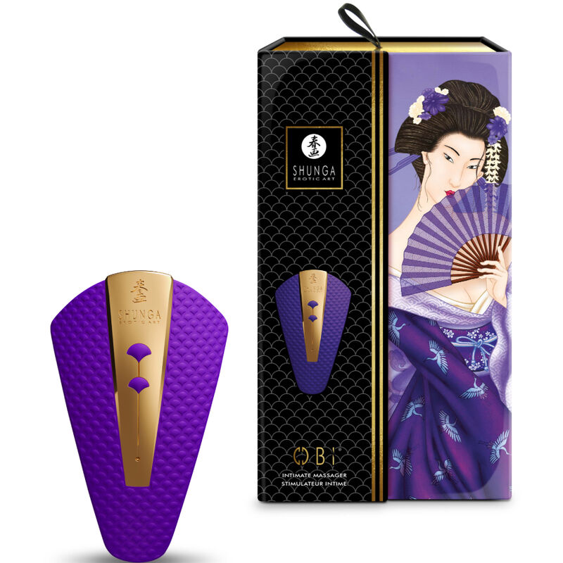 SHUNGA - OBI MASAJEADOR INTIMO VIOLETA - Imagen 5