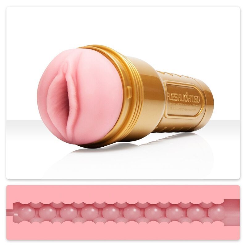 FLESHLIGHT - STAMINA GO TRAINING UNIT LADY + UNIVERSAL LAUNCH + LUBRICANTE AQUA QUALITY 50 ML - Imagen 4