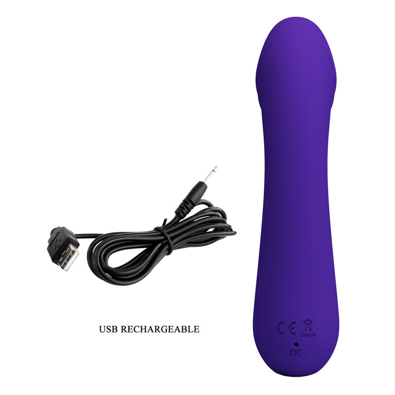 PRETTY LOVE - CETUS VIBRADOR RECARGABLE LILA - Imagen 8