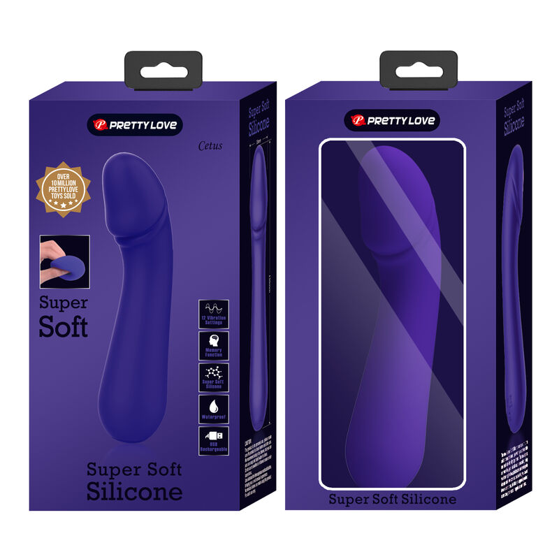 PRETTY LOVE - CETUS VIBRADOR RECARGABLE LILA - Imagen 9