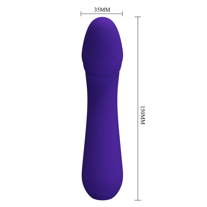 PRETTY LOVE - CETUS VIBRADOR RECARGABLE LILA - Imagen 6