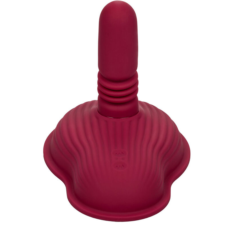 CALEXOTICS - RIDER MASAJEADOR DOBLE MOTOR CONTROL REMOTO ROJO - Imagen 12