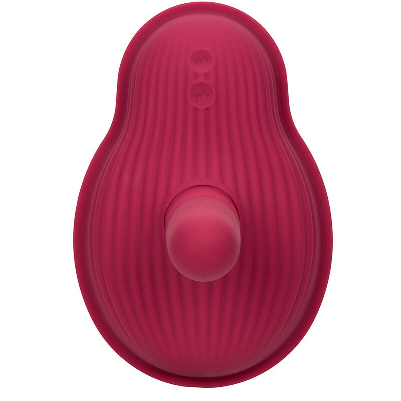 CALEXOTICS - RIDER MASAJEADOR DOBLE MOTOR CONTROL REMOTO ROJO - Imagen 3