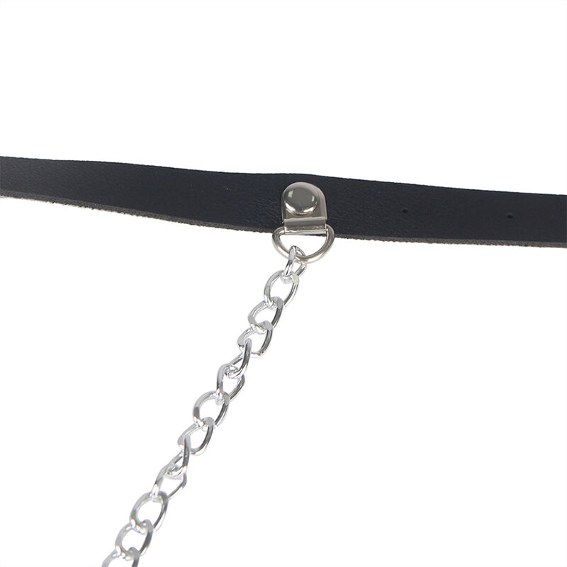 SUBBLIME - ARNÉS FORMA CINTURON CUERO NEGRO TALLA ÚNICA - Imagen 10