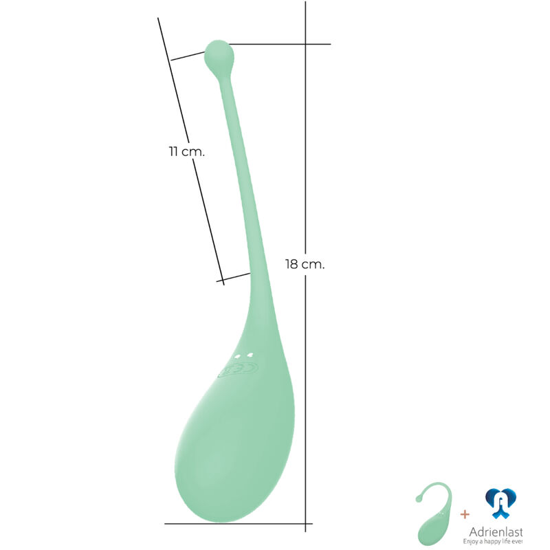 ADRIEN LASTIC - PALPITATION HUEVO VIBRADOR VERDE + APP - Imagen 3
