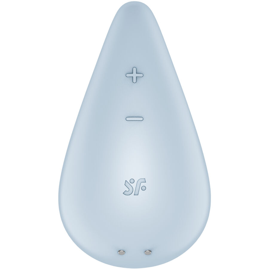 SATISFYER - DEW DROP VIBRADOR LAY-ON AZUL - Imagen 2
