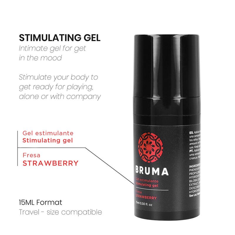 BRUMA - ONAGRA ORGASM GEL SABOR FRESA - Imagen 3