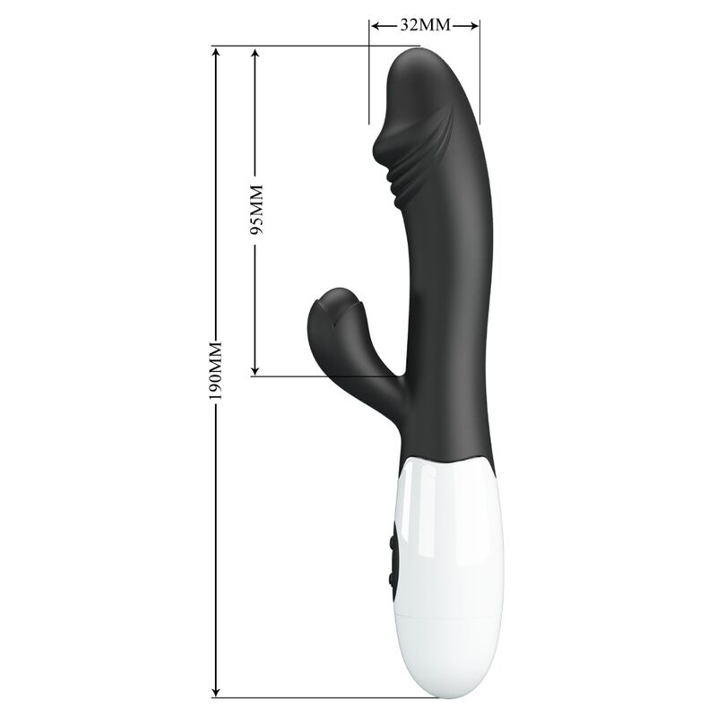 PRETTY LOVE - SNAPPY VIBRADOR PUNTO G NEGRO - Imagen 4