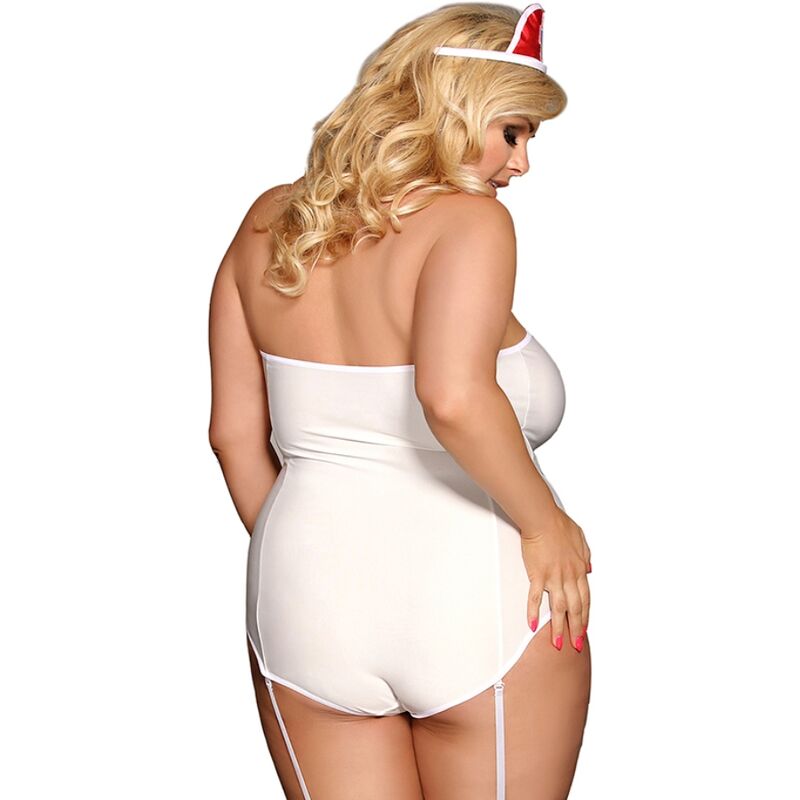 SUBBLIME - DISFRAZ ENFERMERA SEXY CON TEDDY L/XL - Imagen 4