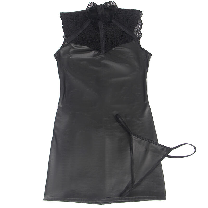 SUBBLIME - VESTIDO SEXY DE CUERO S/M - Imagen 2