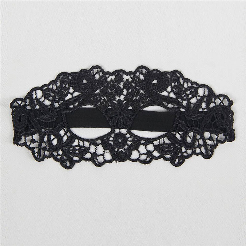 QUEEN LINGERIE - ANTIFAZ DE ENCAJE NEGRO - Imagen 2