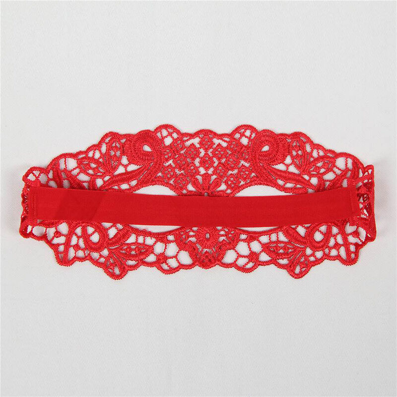 QUEEN LINGERIE - ANTIFAZ DE ENCAJE ROJO - Imagen 3