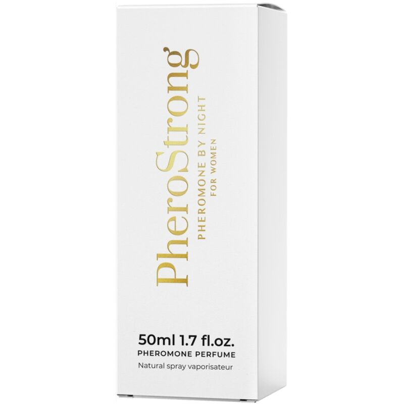 PHEROSTRONG - PERFUME CON FEROMONAS BY NIGHT PARA MUJER 50 ML - Imagen 3