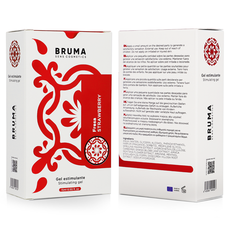 BRUMA - ONAGRA ORGASM GEL SABOR FRESA - Imagen 7