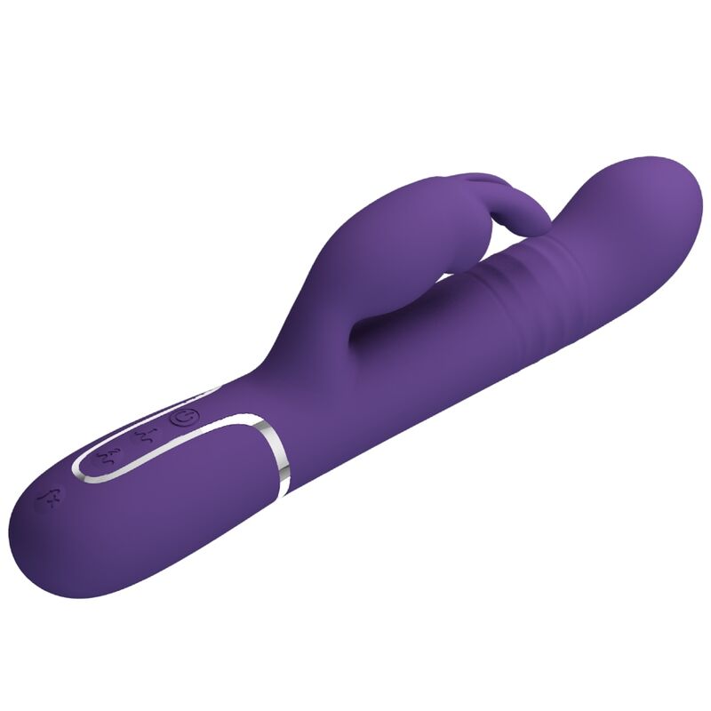 PRETTY LOVE - COALE VIBRADOR RABBIT 4 EN 1 MORADO - Imagen 3