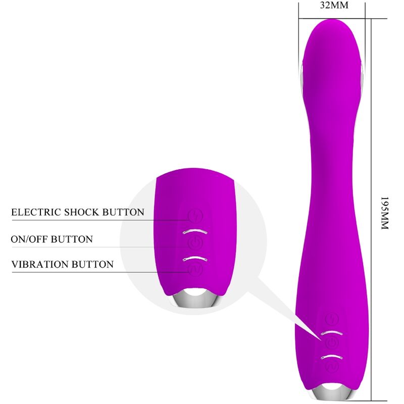 PRETTY LOVE - HECTOR VIBRADOR ELECTROSHOCK APP GRATUITA VIOLETA - Imagen 12