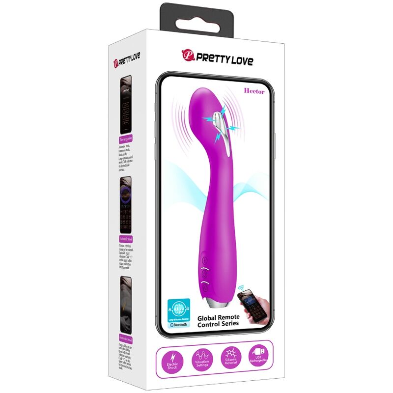 PRETTY LOVE - HECTOR VIBRADOR ELECTROSHOCK APP GRATUITA VIOLETA - Imagen 5