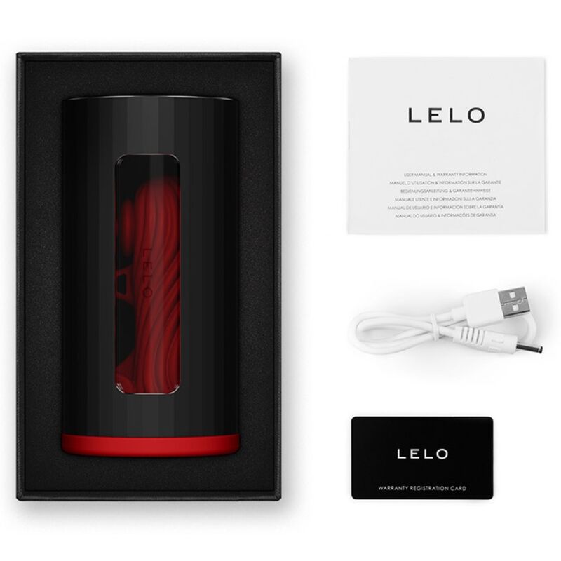 LELO - F1S V3 MASTURBADOR MASCULINO ROJO - Imagen 3