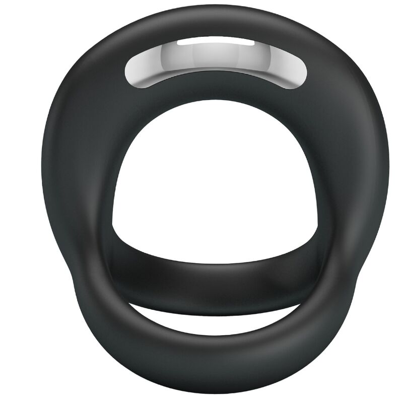 PRETTY LOVE - ELLIOTT ANILLO VIBRADOR NEGRO - Imagen 3