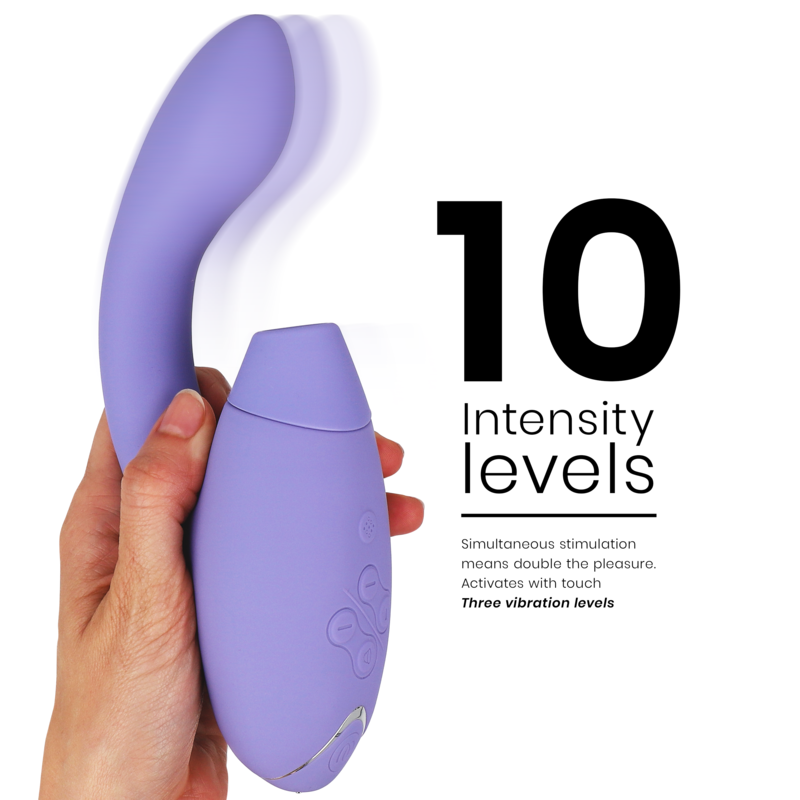 WOMANIZER - DUO 2 ESTIMULADOR LILA - Imagen 4