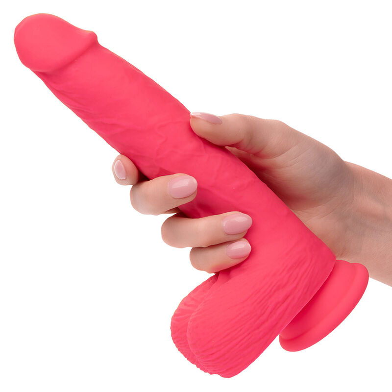 CALEXOTICS - STUDS VIBRADOR REALÍSTICO 10 VIBRACIONES Y ROSA - Imagen 7