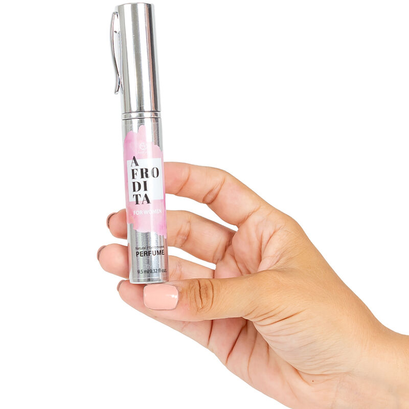 SECRETPLAY - AFRODITA PERFUME FEROMONAS MUJER SPRAY FORMATO DE VIAJE - Imagen 2