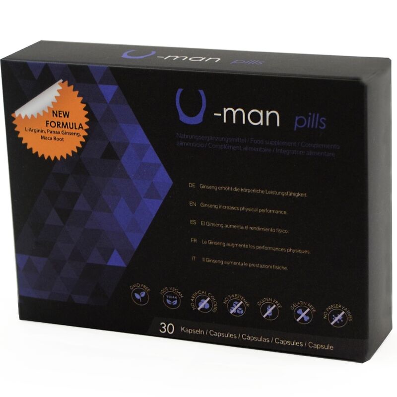 U-Man Pills – Complemento alimenticio para la virilidad masculina - Image 2