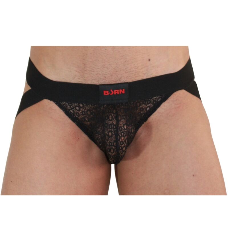 BURN - 005 JOCK LENCERO NEGRO S - Image 2