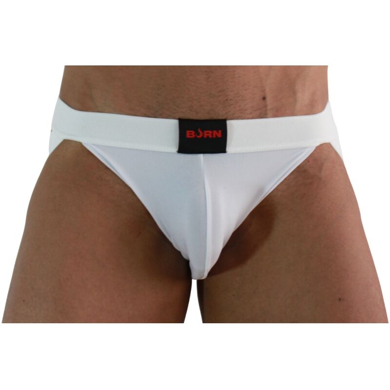 BURN - 007 JOCK LYCRA BLANCO S - Image 2