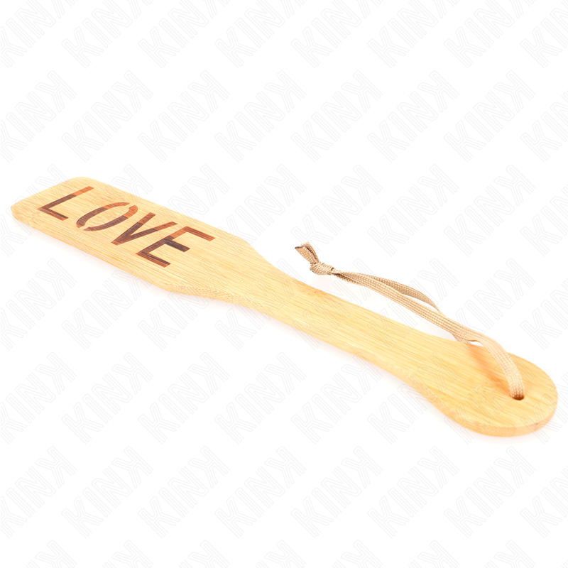 KINK - PALA DE BAMBÚ PALABRA LOVE 32 X 5.5 CM - Imagen 4