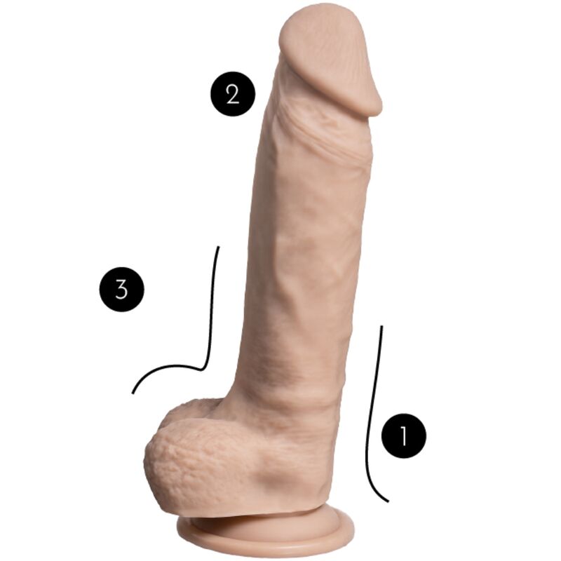 SILEXD - REAL SKIN PENE SUPER REALÍSTICO TERMO REACTIVO 23 CM PREMIUM SILEXPAN NATURAL - Imagen 7