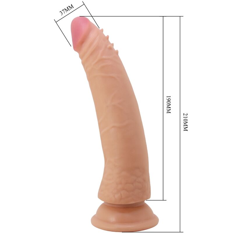 PRETTY LOVE - KABLE PENE SUPER REALÍSTICO 21 CM NATURAL MODELO 2 - Imagen 7