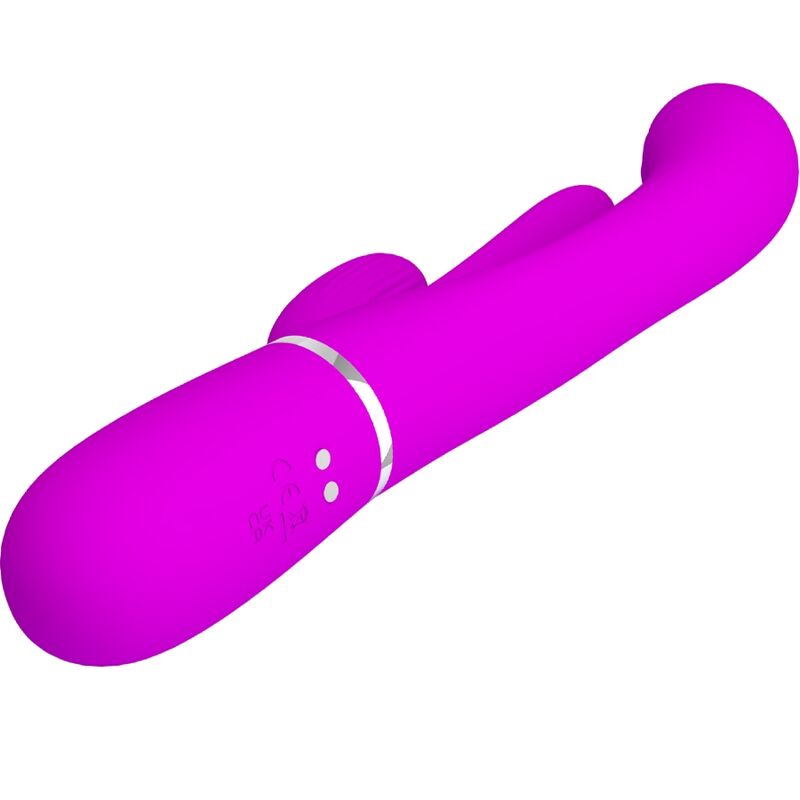 PRETTY LOVE - SHANIA TRIPLE VIBRADOR RABBIT MULTIFUNCIÓN ROSA - Image 5