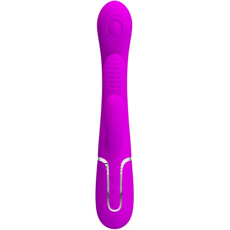 PRETTY LOVE - SHANIA TRIPLE VIBRADOR RABBIT MULTIFUNCIÓN ROSA - Image 8
