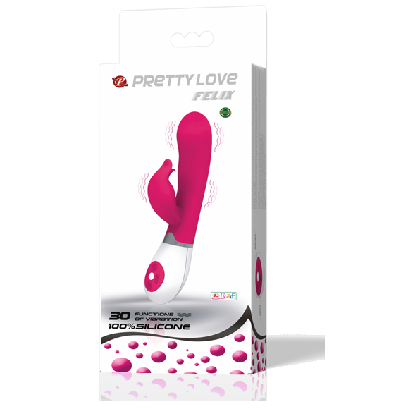 PRETTY LOVE - FLIRTATION VIBRADOR CON ESTIMULADOR FELIX - Image 2