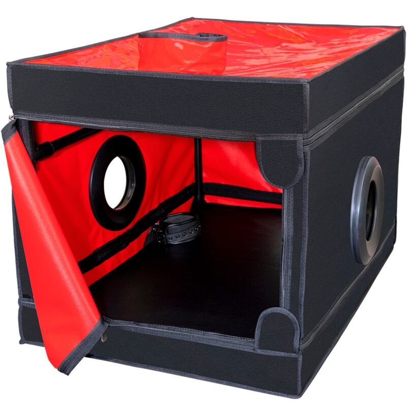 SECRET DOME - KINK CLUB LA NICHE CABINA NEGRO & ROJO - Imagen 6