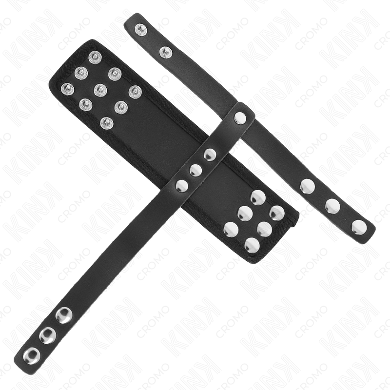 KINK - ANILLO JAULA PENE CUERO CON CORREA DIVISORIA DE BOLAS RECUBIERTO AJUSTABLE - Imagen 3