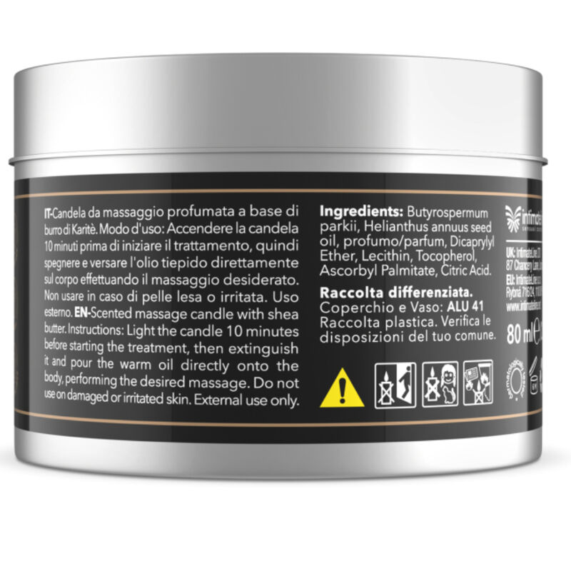 INTIMATELINE LUXURIA - VELA DE MASAJE CHOCOLATE - Imagen 4