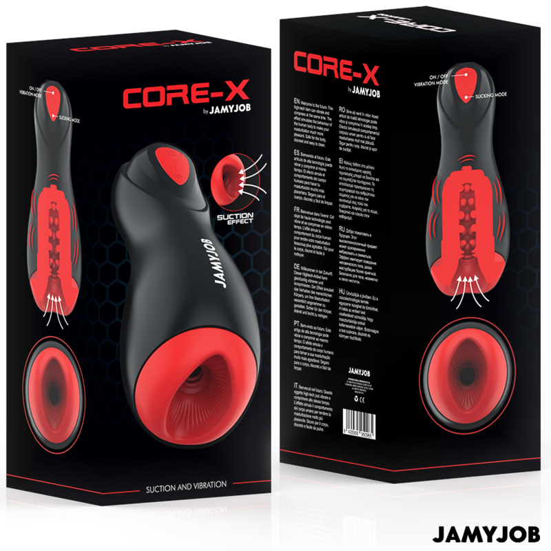 JAMYJOB - CORE-X MASTURBADOR AUTOMÁTICO 5 MODOS SUCCIONADOR Y VIBRACIÓN - Imagen 2