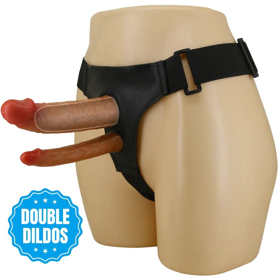 PRETTY LOVE - KEAVEN HARNESS BRIEFS UNIVERSAL & COMFORTABLE DOBLE DILDO - Imagen 7
