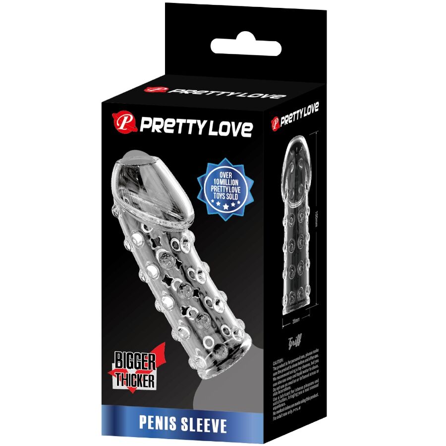 PRETTY LOVE - FUNDA PARA PENE APRETADA Y VOLUMINIZADORA TRANSPARENTE - Imagen 7