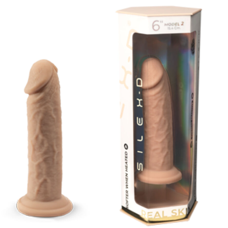 SILEXD - PENE REALÍSTICO MODELO 2 SILICONA TERMOREACTIVO 15.4 CM - Imagen 6