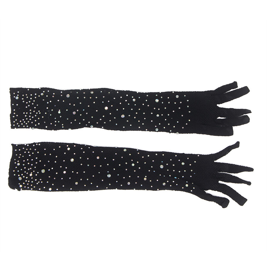 SUBBLIME - 957469 GUANTES TRANSPARENTES CON BRILLO NEGRO S/M - Imagen 2