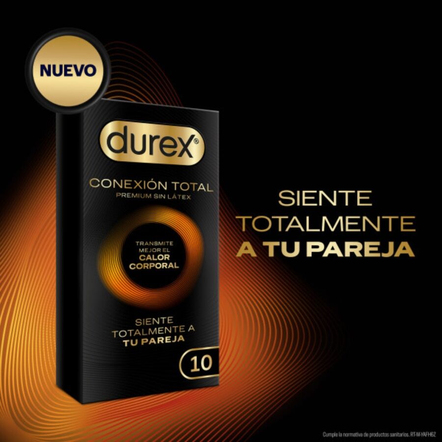 DUREX - CONEXIÓN TOTAL ULTRA FINO PLUS SIN LÁTEX 10 UNIDADES - Image 2