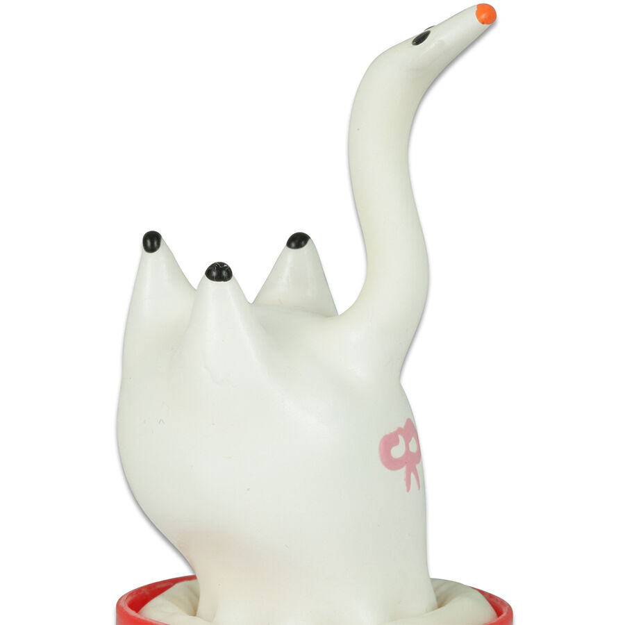 CONDOMERIE - PRESERVATIVO DECORATIVO PINTADO A MANO CISNE - Imagen 2
