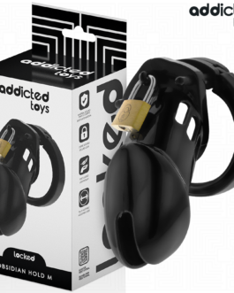ADDICTED TOYS LOCKED - OBSIDIAN HOLD JAULA PARA PENE TALLA M